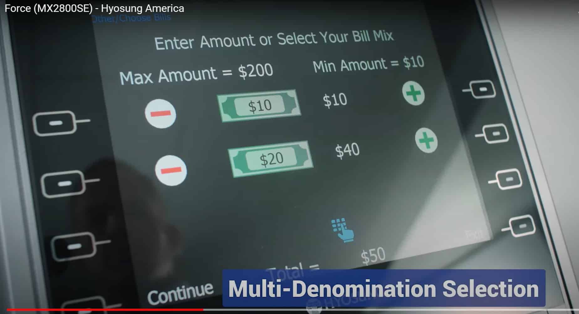 Brand New - Hyosung Force 2 MX 2800SE - 1K ATM - Buy Now Pay Later with Affirm - Image 4