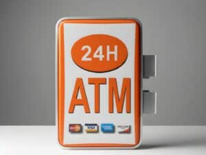 24-Hour ATM Sign - 24X18” Large