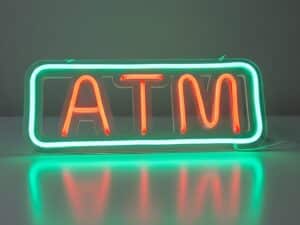 ATM Neon Sign (Green)