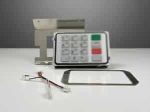 PCI Compliancy Upgrade Kit without Kaypad for Hyosung NH1800SE (Accessories Only) (from 6000K keypad to 8000R or X1), Part no: S4210003365, S7200001298, S3200000556