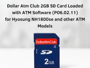 Dollar Atm Club 2GB SD Card Loaded with ATM Software (P.06.02.11) For Hyosung NH1800SE and other (Free Shipping)