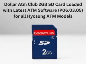 Dollar Atm Club 2GB SD Card Loaded with Latest ATM Software (P.06.03.05) for all Hyosung models (Free Shipping)