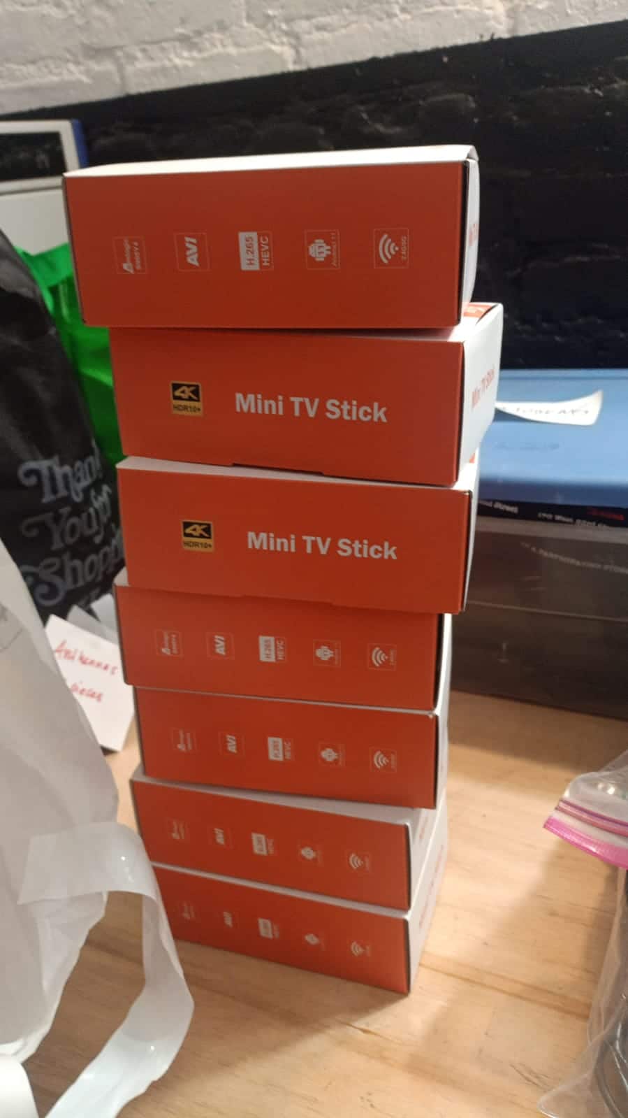 4GB+32GB Android 11 TV Stick 4K Ultra HD Streaming Media Player Quad-Core TV Box - Image 9