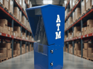 Heavy-Duty Outdoor ATM Enclosure with Sloped Top Design / Free Shipping / Buy Now Pay Later available