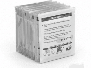 Pack of 10 Card reader cleaner